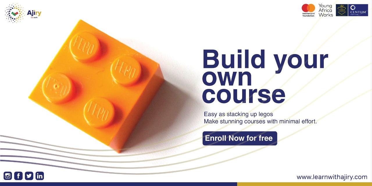 Build your own course on Learn with Ajiry